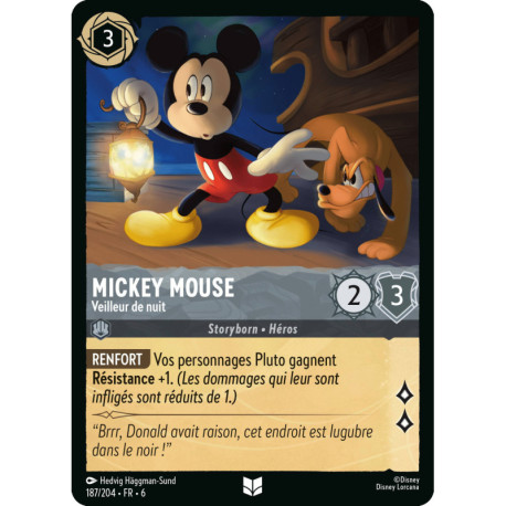 Mickey Mouse : Vailleur de nuit [La Mer Azurite]