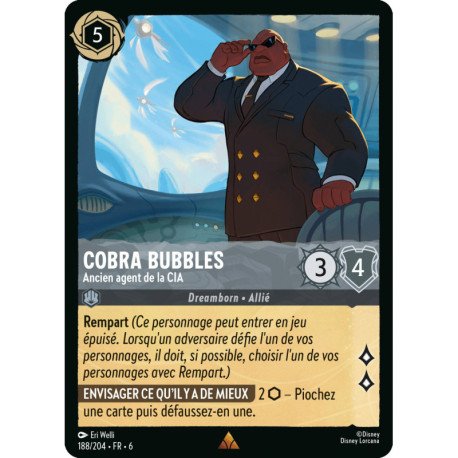 Cobra Bubbles : Ancien agent de la CIA [La Mer Azurite]
