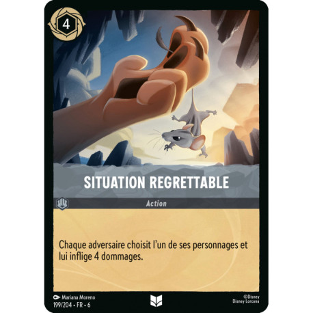 Situation regrettable [La Mer Azurite]