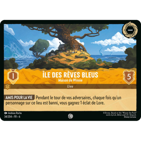 (Foil) Île des rêves bleus : Maison de Winnie [La Mer Azurite]