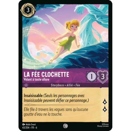 (Foil) La Fée Clochette : Volant à toute allure [La Mer Azurite]