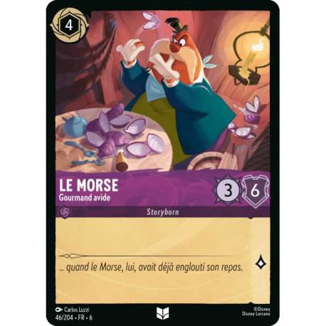 (Foil) Le Morse : Gourmand avide [La Mer Azurite]