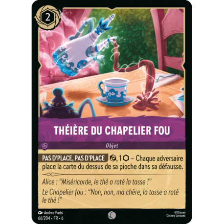 (Foil) Théière du Chapelier Fou [La Mer Azurite]