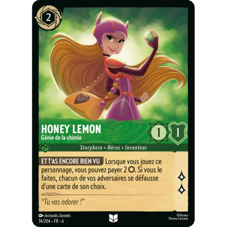 (Foil) Honey Lemon : Génie de la chimie [La Mer Azurite]