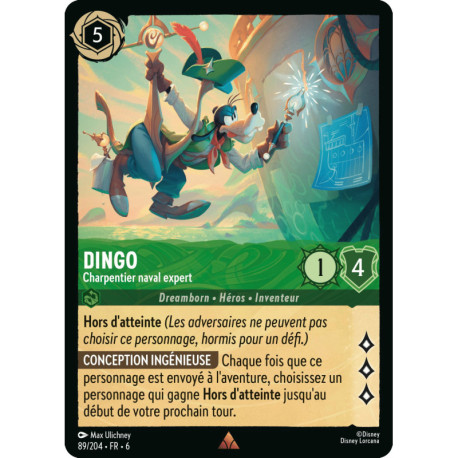 (Foil) Dingo : Charpentier naval expert [La Mer Azurite]