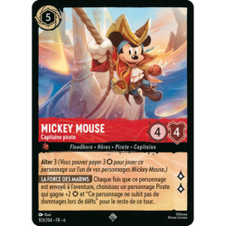 (Foil) Mickey Mouse : Capitaine pirate [La Mer Azurite]