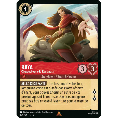 (Foil) Raya : Chevaucheuse de Kumandra [La Mer Azurite]
