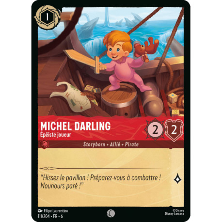 (Foil) Michael Darling : Épéiste joueur [La Mer Azurite]