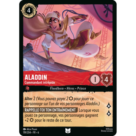 (Foil) Aladdin : Commandant intrépide [La Mer Azurite]