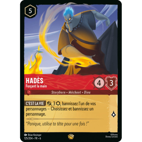 (Foil) Hadès : Forçant la main [La Mer Azurite]