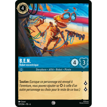 (Foil) B.E.N. : Robot excentrique [La Mer Azurite]