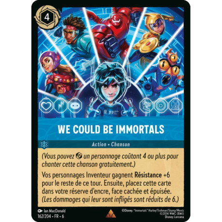(Foil) We could be Immortals [La Mer Azurite]