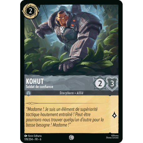 (Foil) Kohut : Soldat de confiance [La Mer Azurite]