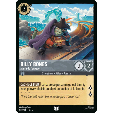 (Foil) Billy Bones : Marin de l’espace [La Mer Azurite]