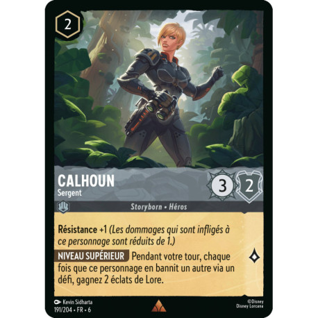 (Foil) Calhoun : Sergent [La Mer Azurite]