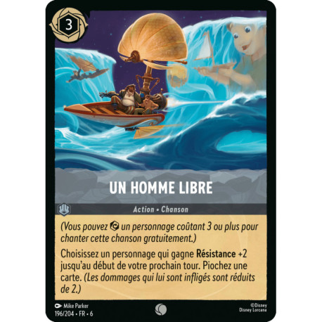 (Foil) Un homme libre [La Mer Azurite]