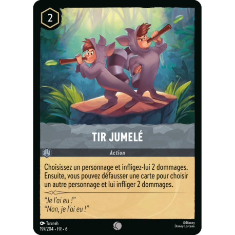 (Foil) Tir jumelé [La Mer Azurite]