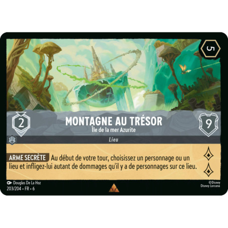 (Foil) Montagne au trésor : Île de la mer Azurite [La Mer Azurite]