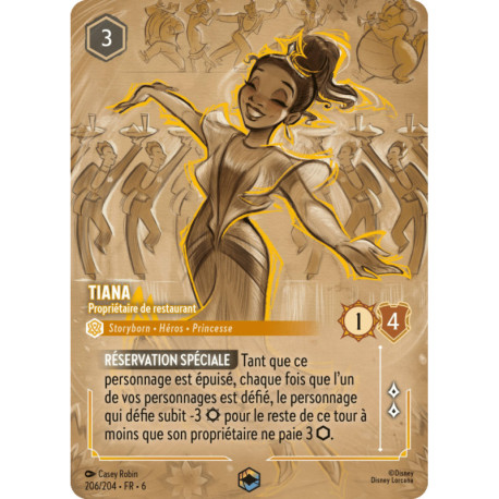 (Enchantée) Tiana : Propriétaire de Restaurant [La Mer Azurite]