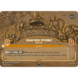(Enchantée) Piste de Sugar Rush : Ligne d'arrivée [La Mer Azurite]