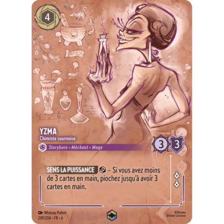 (Enchantée) Yzma : Chimiste sournoise [La Mer Azurite]