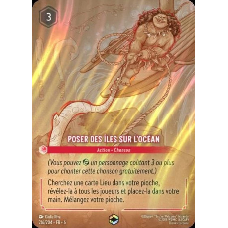 (Enchantée) Poser des îles sur l’océan [La Mer Azurite]