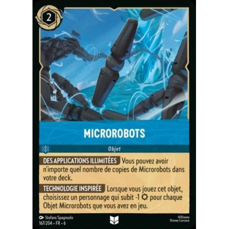 (Foil) Microrobots [La Mer Azurite]