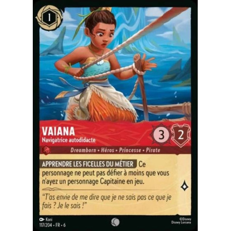 (Foil) Vaiana : Navigatrice autodidacte [La Mer Azurite]