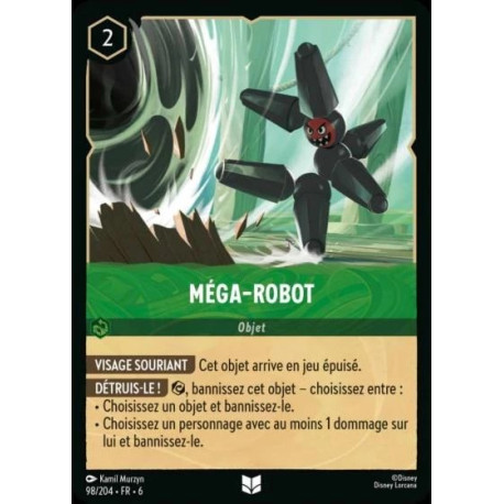 (Foil) Méga-robot [La Mer Azurite]