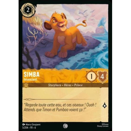 Simba : Insouciant [La Mer Azurite]
