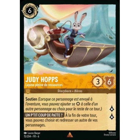 (Foil) Judy Hopps : Lapine pleine de ressources [La Mer Azurite]