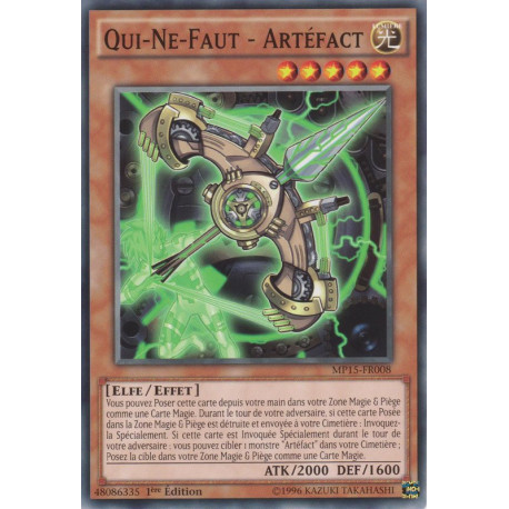 Qui-Ne-Faut - Artéfact (C) [MP15]