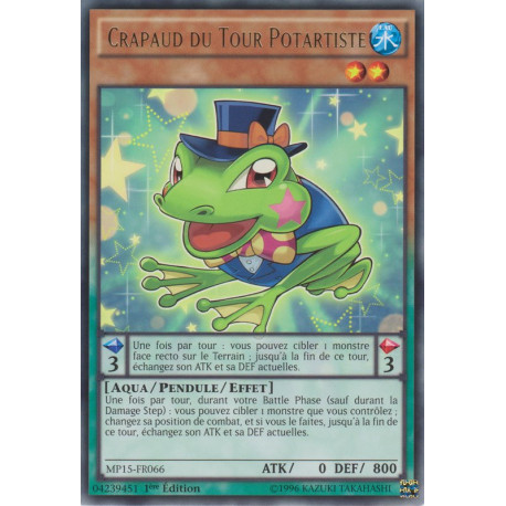 Crapaud du Tour Potartiste (R) [MP15]