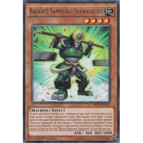 Balance Samouraï Supralourd (R) [MP15]