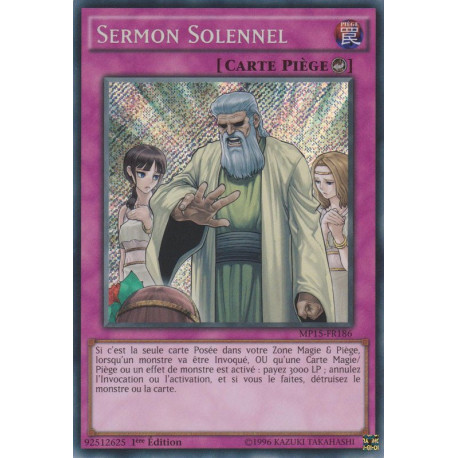 Sermon Solennel (SE) [MP15]