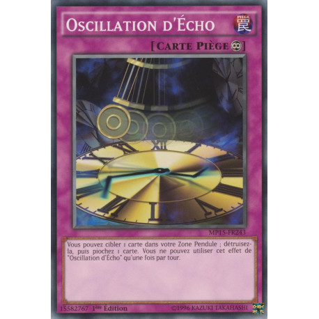 Oscillation d'Écho (C) [MP15]