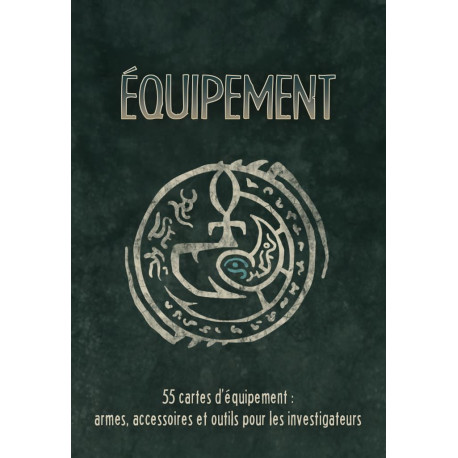 Équipement : 55 cartes équipements - Cthulhu Hack