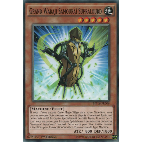 Grand Waraji Samouraï Supralourd (C) [MP16]