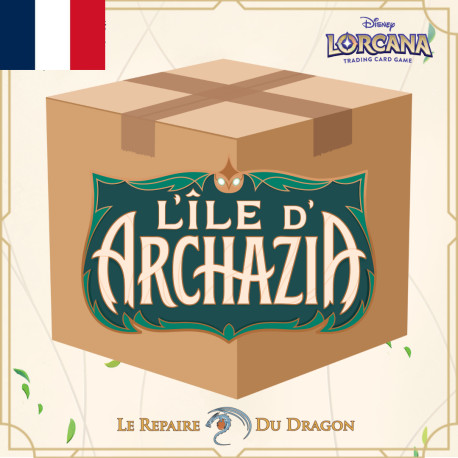 Carte de 4 Display L'Île d'Archazia (Archazia's Island) : Français - Disney Lorcana