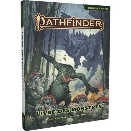 Livre des Monstres (couverture classique) - Pathfinder 2eme édition