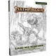 Livre des Monstres (couverture croquis) - Pathfinder 2eme édition