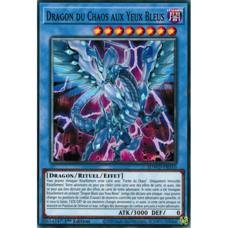 Dragon du Chaos aux Yeux Bleus (C) [SDWD]