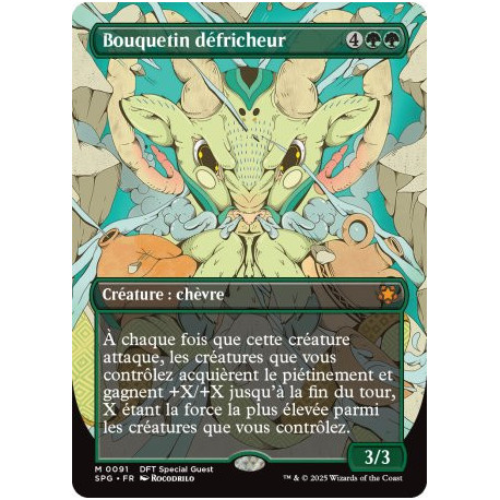 Verte - Bouquetin défricheur (M) [SPG]