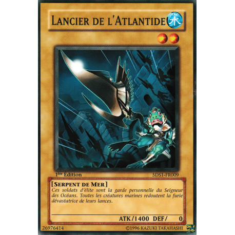 Lancier de l'Atlantide (C) [5DS1]