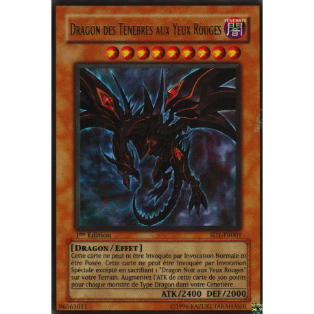 Dragon des Ténèbres aux Yeux Rouges (UR) [SD1]