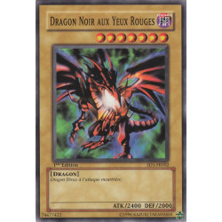 Dragon Noir aux Yeux Rouges (C) [SD1]