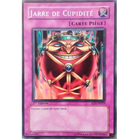 Jarre de Cupidité (C) [SD3]