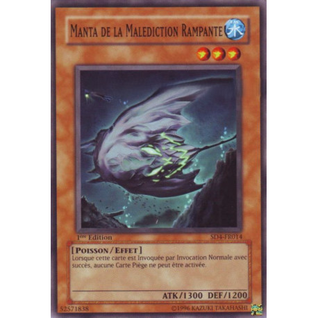 Manta de la Malediction Rampante (C) [SD4]