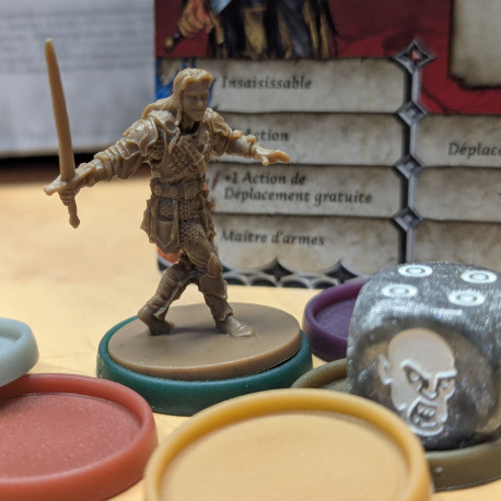 Figurine : Bruce (Game Night 1) - Zombicide Black Blague