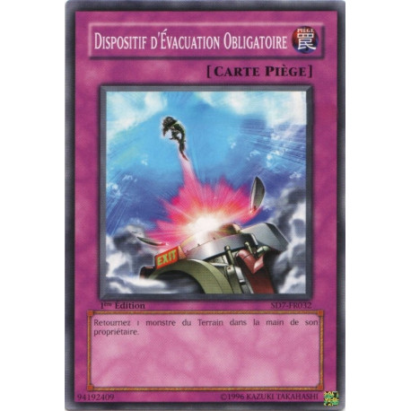 Dispositif d'Évacuation Obligatoire (C) [SD7]